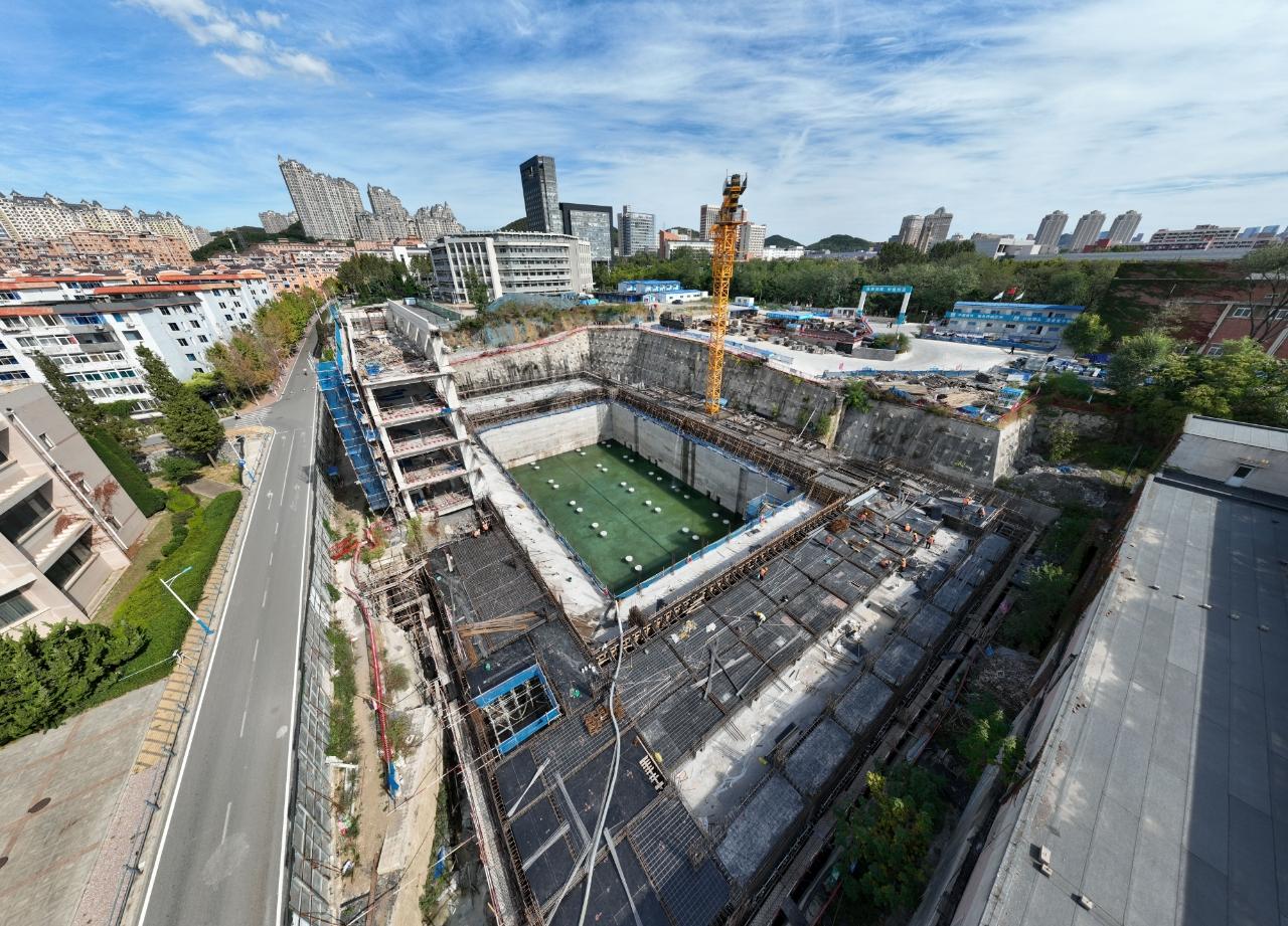 世界首座风浪流联合深水实验室主体结构全部完工(图2) 世界首座风浪流联合深水实验室主体结构全部完工(图2)